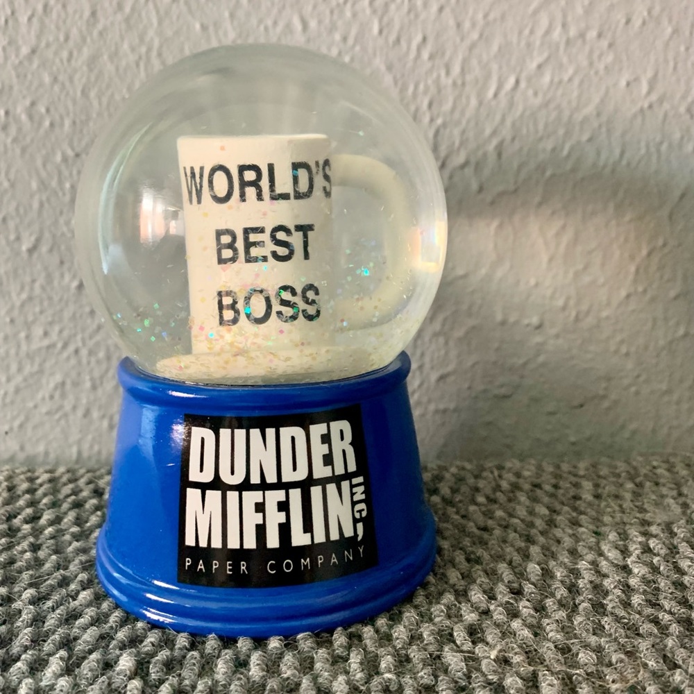 The Office Snow Globe
